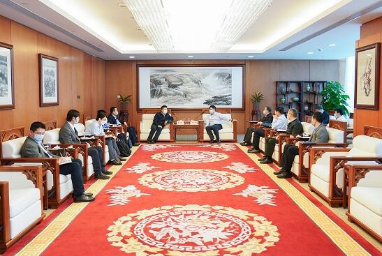華能集團有限公司總經理、黨組副書記鄧建玲會見電力規(guī)劃設計總院院長杜忠明