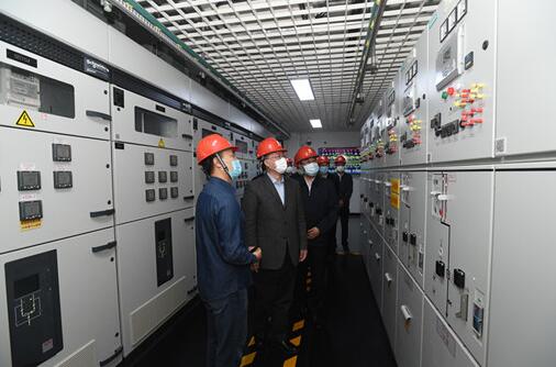 毛偉明董事長、辛保安總經(jīng)理赴國網(wǎng)北京電力督導(dǎo)檢查全國兩會供電保障工作