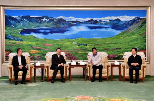 錢智民拜會吉林省委書記巴音朝魯、省長景俊海并調(diào)研吉電股份