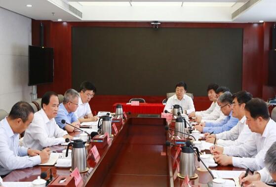 舒印彪拜會海南省委書記劉賜貴、省長沈曉明
