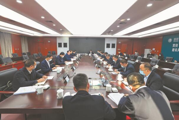 毛偉明董事長、辛保安總經(jīng)理赴國網(wǎng)新疆電力調(diào)研