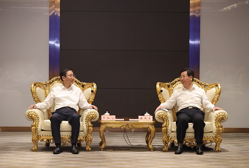 國家電網(wǎng)董事長、黨組書記辛保安拜會河南省委書記樓陽生、省長王凱