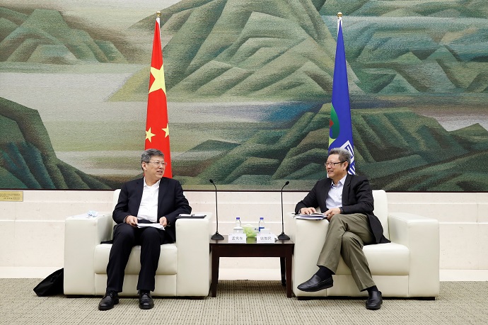 錢智民會(huì)見內(nèi)蒙古自治區(qū)黨委常委、通遼市委書記孟憲東