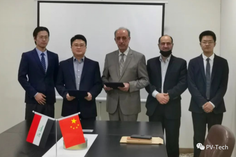 中國能建與伊拉克、越南簽署355MW光伏項目