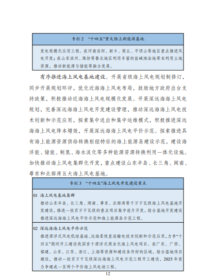 發(fā)改委、能源局等九部委聯(lián)合印發(fā)發(fā)布“十四五”可再生能源規(guī)劃！