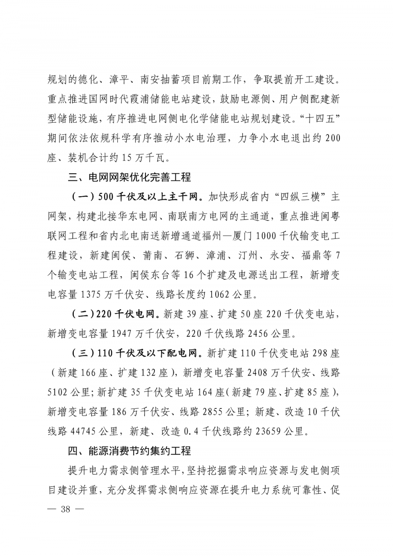 光伏新增300萬千瓦！福建省發(fā)布《“十四五”能源發(fā)展專項規(guī)劃》