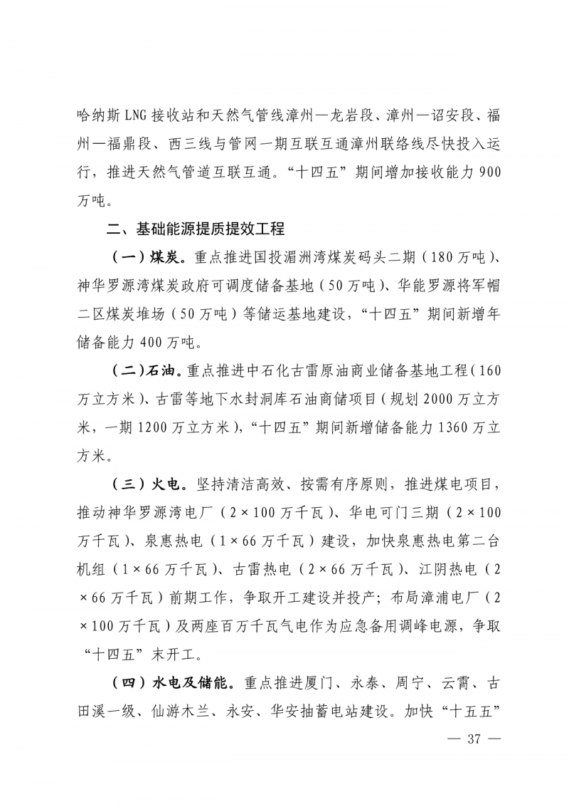 光伏新增300萬千瓦！福建省發(fā)布《“十四五”能源發(fā)展專項規(guī)劃》