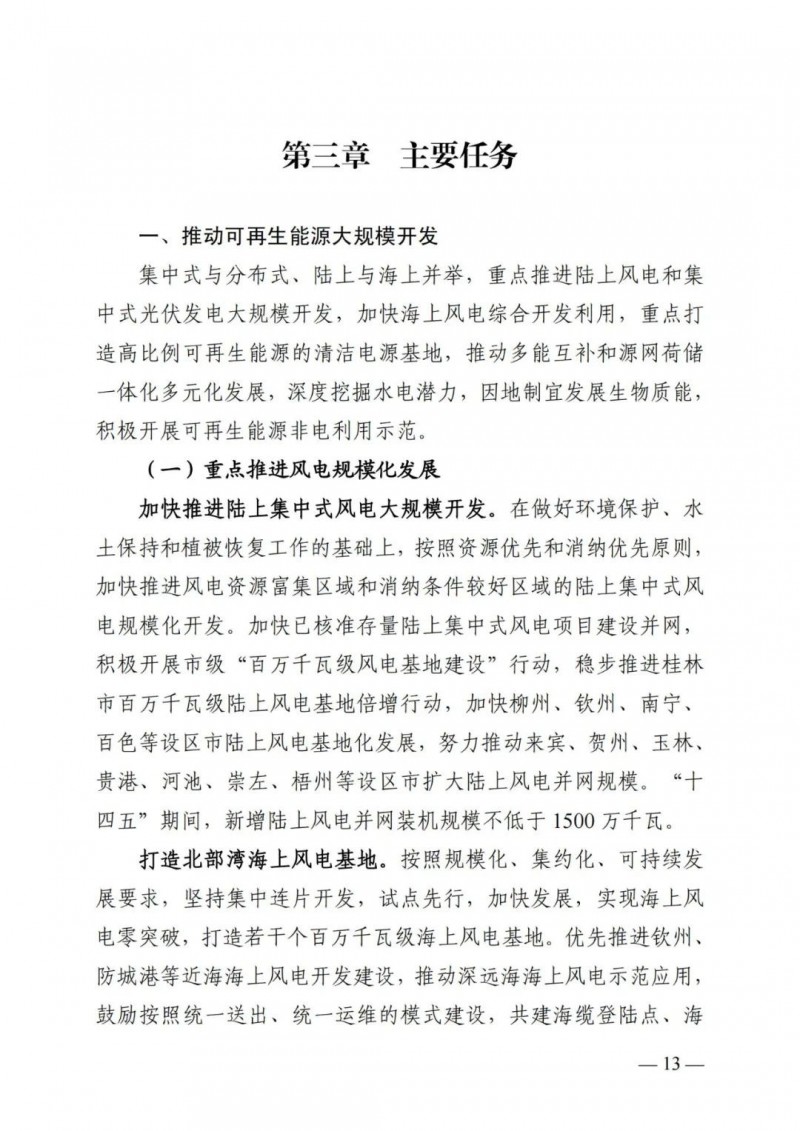 廣西“十四五”規(guī)劃：大力發(fā)展光伏發(fā)電，到2025年新增光伏裝機(jī)15GW！