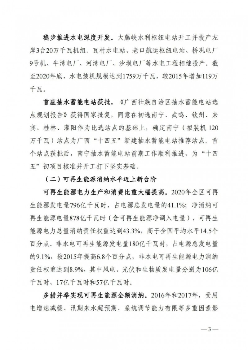 廣西“十四五”規(guī)劃：大力發(fā)展光伏發(fā)電，到2025年新增光伏裝機(jī)15GW！