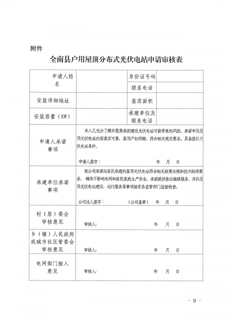 江西全南：不得利用光伏對群眾進(jìn)行虛假宣傳、鼓動(dòng)貸款，違規(guī)則納入失信企業(yè)黑名單！