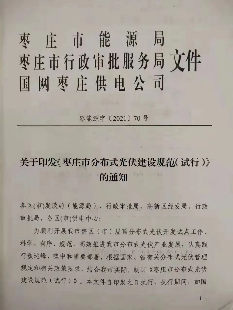 就地就近消納！光伏開(kāi)發(fā)規(guī)模不應(yīng)超過(guò)電負(fù)荷60%！