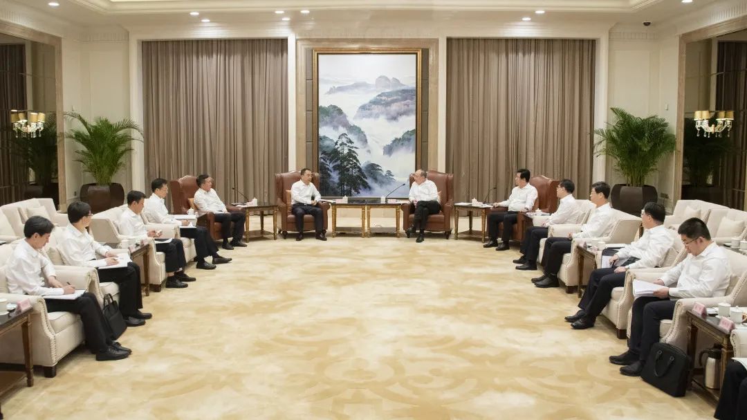 鄒磊、劉明勝拜會福建省委書記尹力、省長趙龍