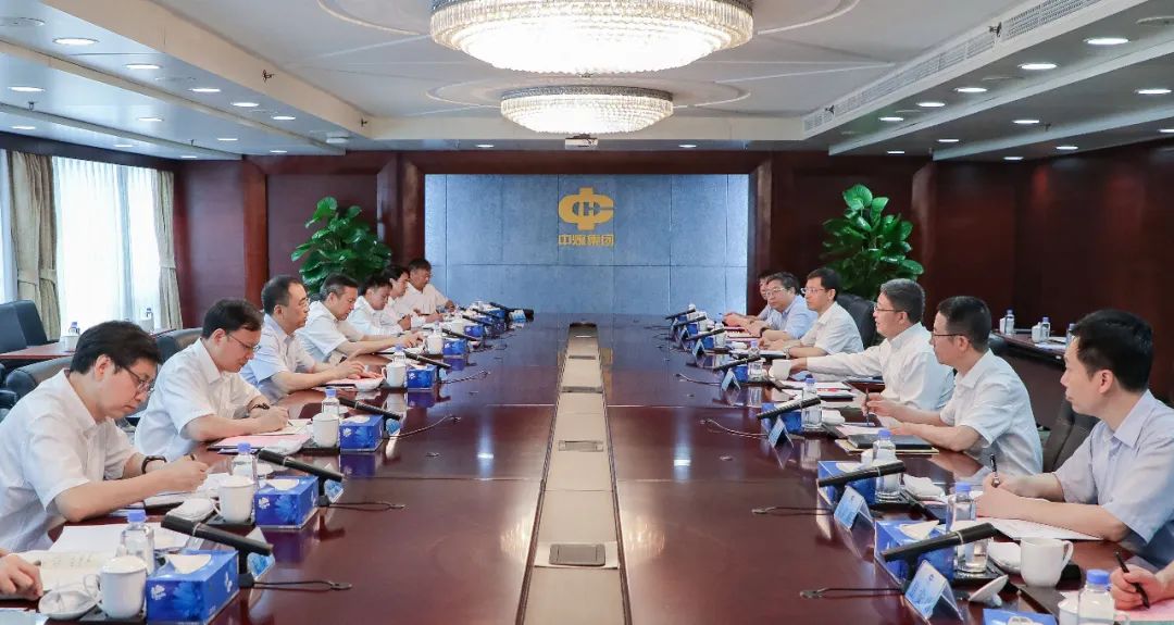 鄒磊、劉明勝拜會(huì)中煤集團(tuán)黨委書記、董事長(zhǎng)王樹東