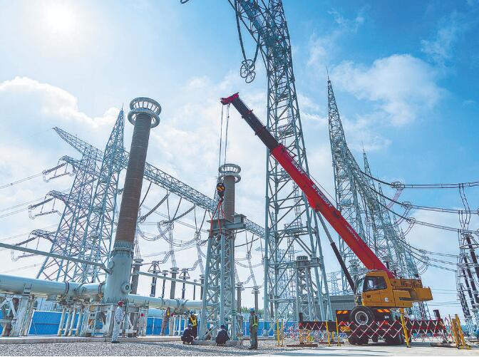賦能京畿，北京東變電站擴建忙