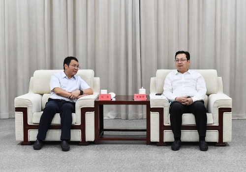 劉源拜會(huì)河北省委常委、副省長(zhǎng)，雄安新區(qū)黨工委書(shū)記、管委會(huì)主任張國(guó)華