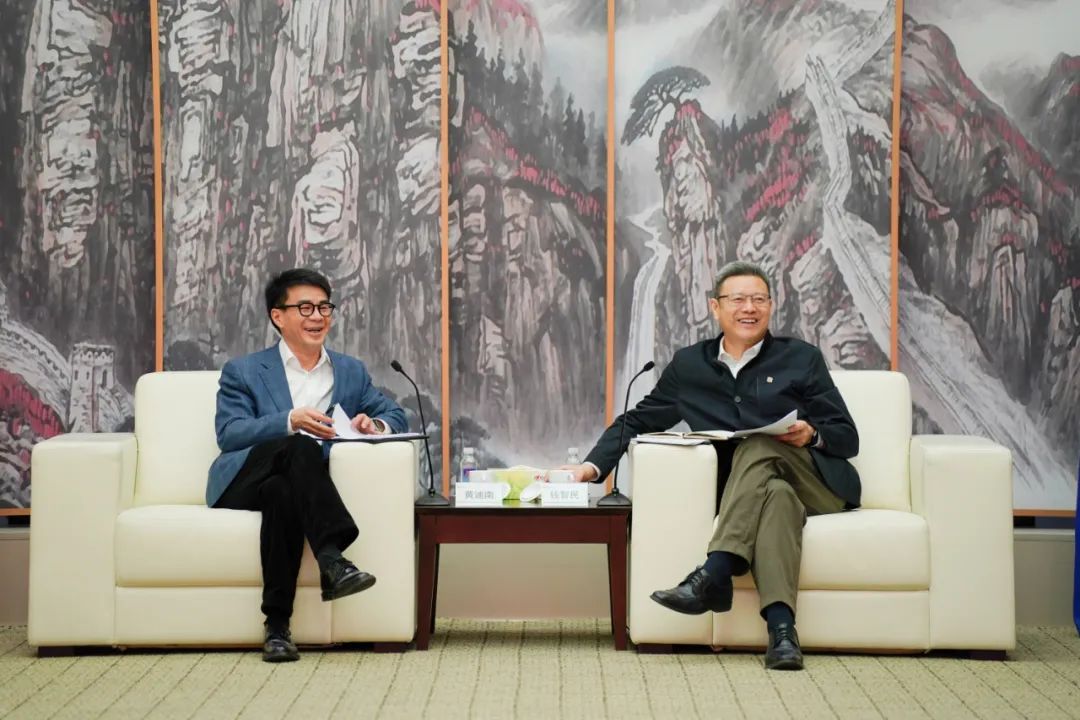 國家電投黨組書記、董事長錢智民會見申能集團(tuán)黨委書記、董事長黃迪南