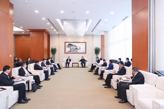 華能集團有限公司總經(jīng)理、黨組副書記鄧建玲會見淄博市委書記馬曉磊