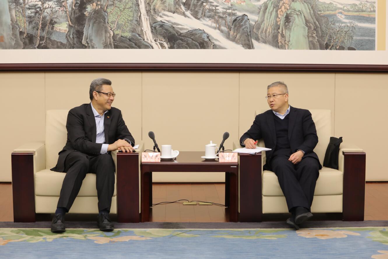 國(guó)家電投黨組書記、董事長(zhǎng)錢智民拜會(huì)浙江省委常委、常務(wù)副省長(zhǎng)徐文光