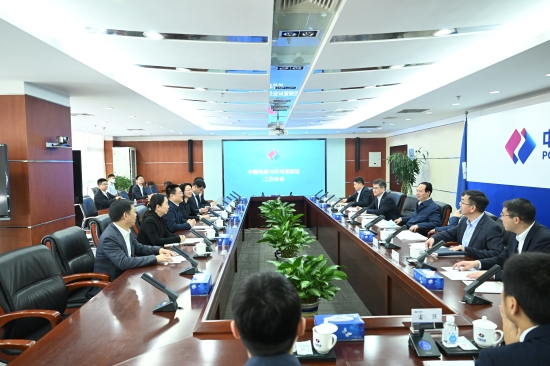 中國電建黨委書記、董事長丁焰章會見蘇州高新區(qū)黨工委書記毛偉