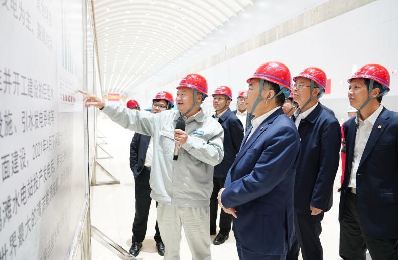 中國能建黨委書記、董事長宋海良赴白鶴灘水電站調(diào)研