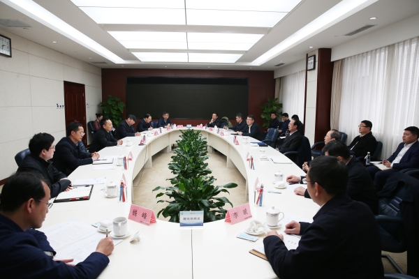 中國電建黨委書記、董事長丁焰章拜會水利部黨組書記、部長李國英