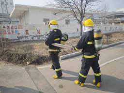 華潤電力盤錦公司發(fā)電黨支部、綜合黨支部聯(lián)合開展消防應(yīng)急演練