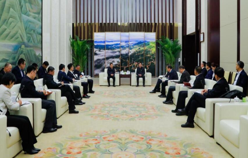 國家電投黨組書記、董事長劉明勝會見遼寧省委常委、沈陽市委書記王新偉