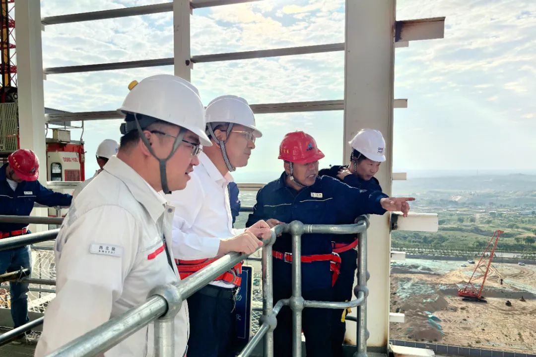 中國能建黨委副書記、總經(jīng)理倪真赴陜西榆林工程項目開展“四不兩直”安全督導