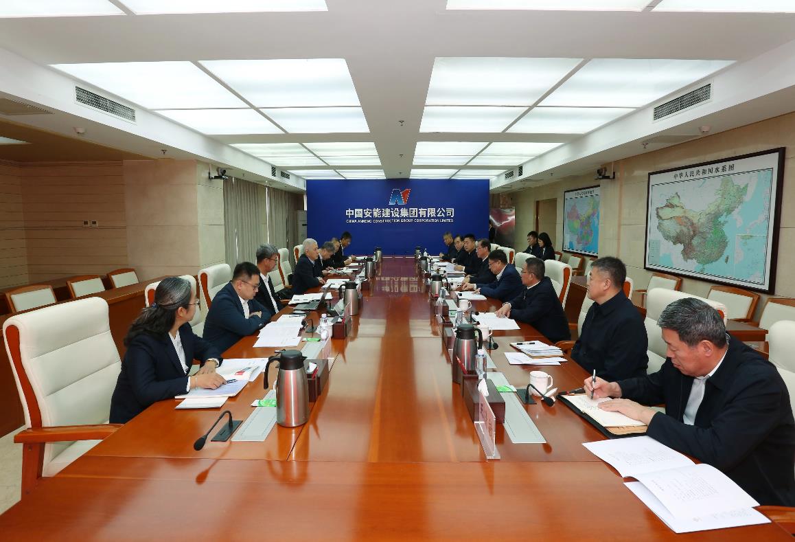 中國安能集團黨委書記、董事長陳奕輝與中國一重集團黨委書記、董事長徐鵬舉行工作會談