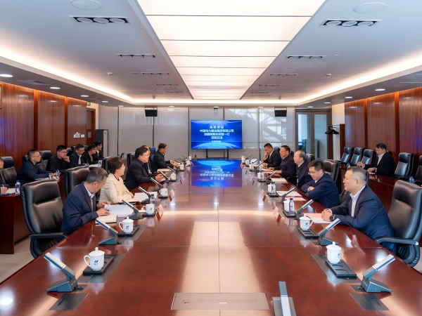 華電集團副總經理吳敬凱會見中國電建黨委常委、副總經理徐鵬程