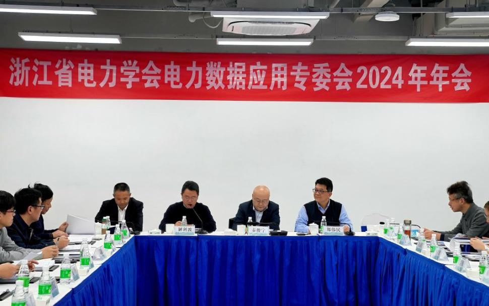 浙江省電力學會電力數(shù)據(jù)應用專委會召開2024年年會暨學術(shù)交流會