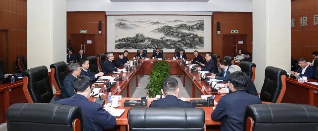 中核集團(tuán)會見東方電氣集團(tuán)總經(jīng)理、黨組副書記張彥軍一行